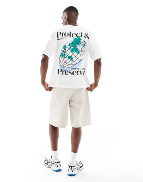 Criminal Damage Protect tshirt white in white - view 1