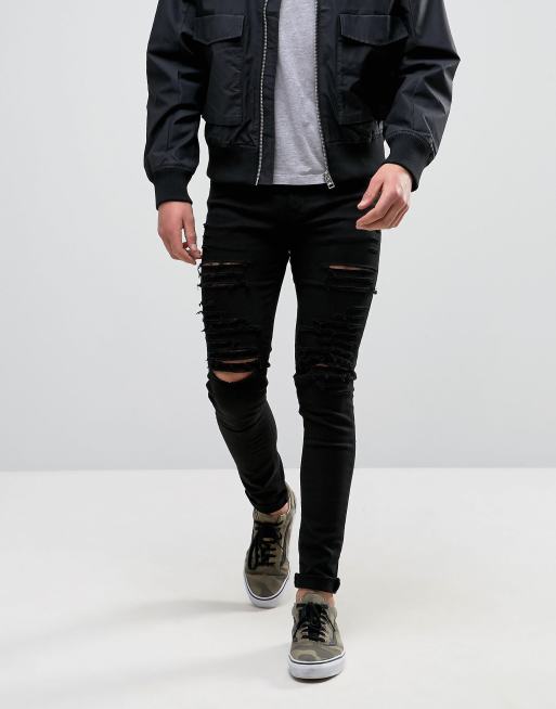 Criminal damage hot sale skinny jeans