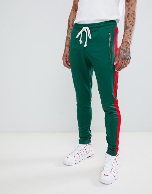 Criminal Damage Muscle Tracksuit Set In Green ASOS