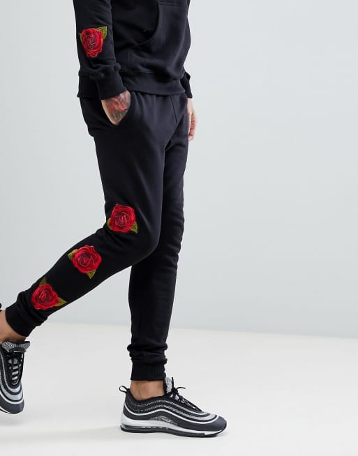 Criminal damage hot sale hoodie roses