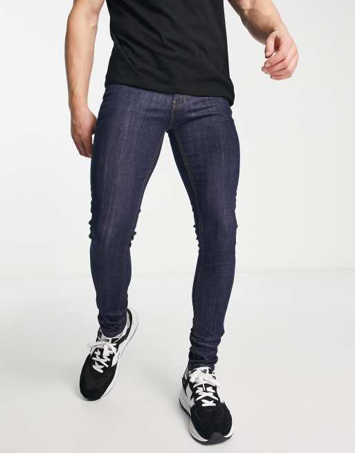 Criminal Damage - Superskinny jeans in donkerblauw 
