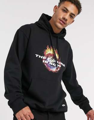 Criminal damage outlet black hoodie