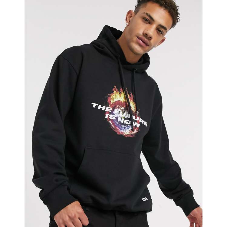 Criminal damage shop hoodie mens