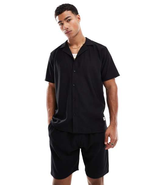 Criminal Damage Tropez shirt black in black - view 1