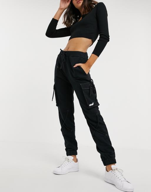 criminal damage utility nylon jogger