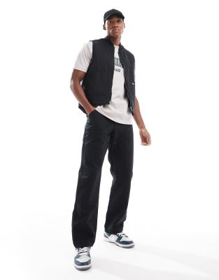 Criminal Damage work wear trousers in black - view 1