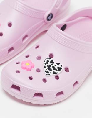 Crocs - 5er-Pack Jibbitz-Anstecker im mädchenhaften Symbol-Design-Bunt