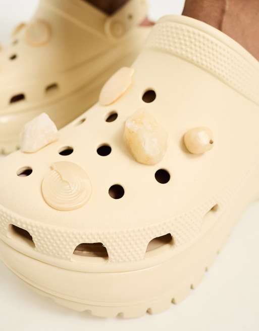 Winter white outlet crocs