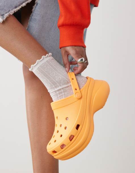 Crocs Bae clogs in orangesicle - view 1