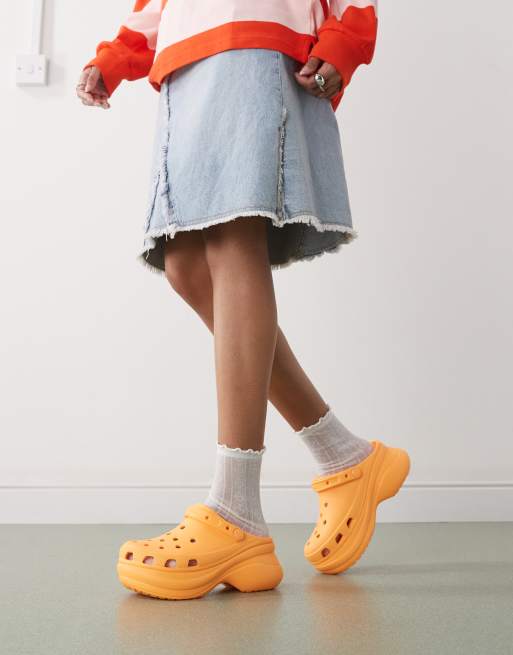 国内配送 CROCS CLASSIC BAE CLOG ORANGESICLE Crocs Classic Bae Clog Orangesicle 7 - Sandals - Free