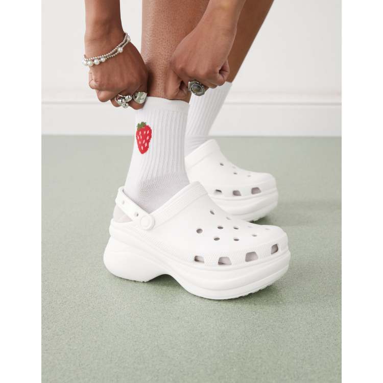Crocs Bae clogs in white | ASOS