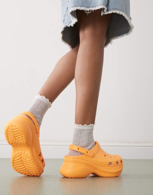 Crocs - Bae - Lyse orange clogs, 3 af 4