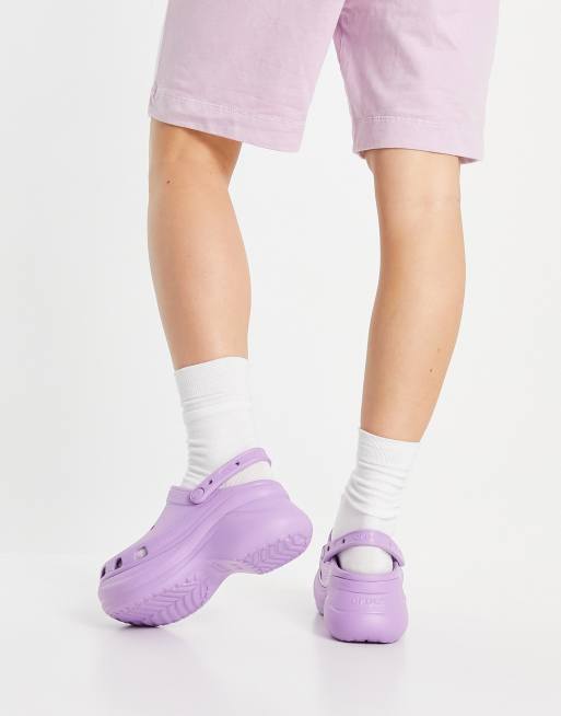 crocs bae clog lavender