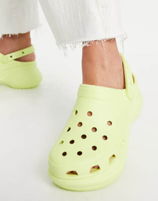 yellow bae crocs