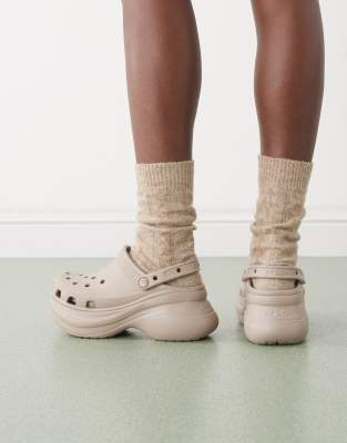 Crocs Bae Platform Clog In Neutral