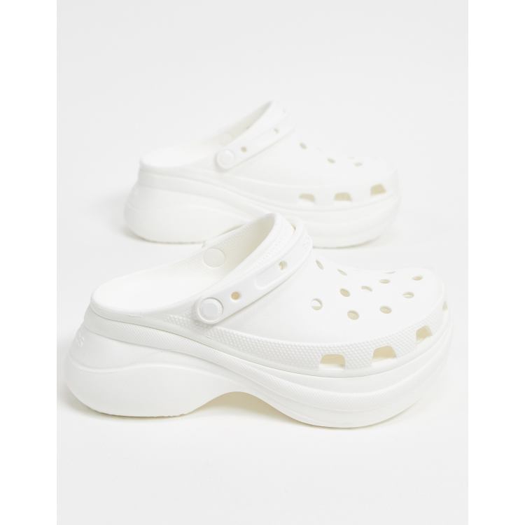 Tall platform hot sale crocs