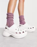 [Crocs] Crocs Bae platform clog in white 7 White