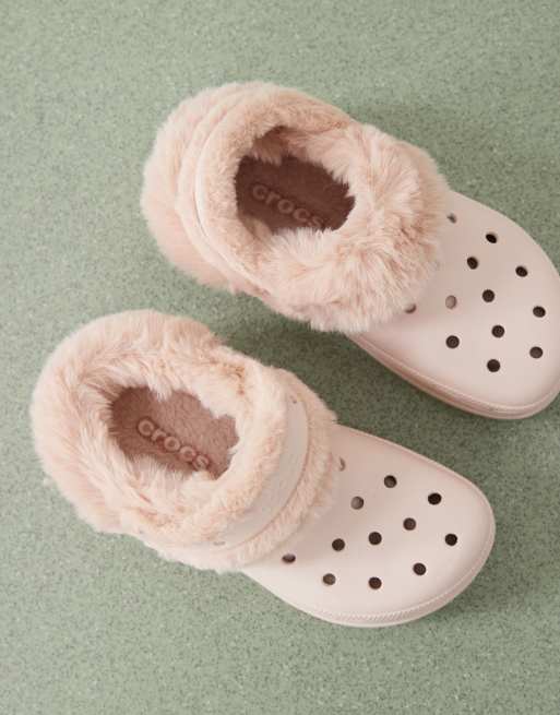 Crocs - Bae - Zoccoli color quarzo con interno in pelliccia, 2 di 4
