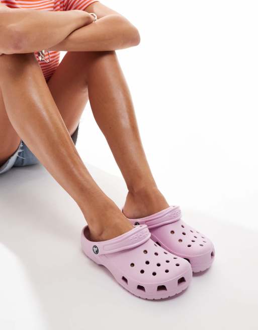 Crocs - Ballerinapink klassiske clogs