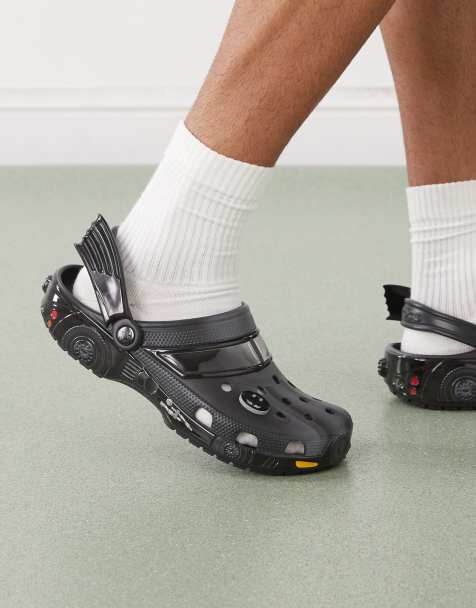 Crocs — Batman Classic - Svarta tofflor - view 1