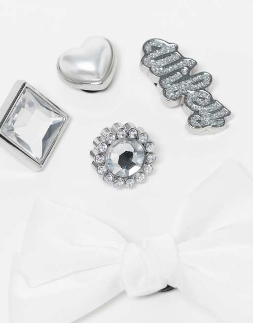 Crocs - Beautiful Bride - Lot de 5 breloques jibbitz, 2 de 4