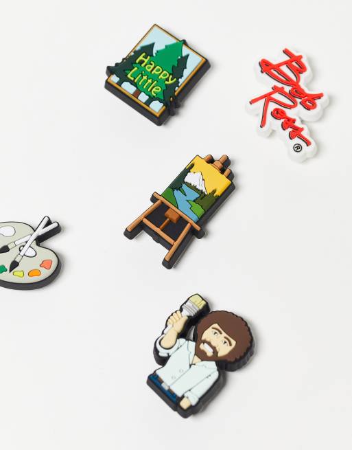 Crocs - Bob Ross - Confezione da 5 decorazioni per scarpe, 4 di 4