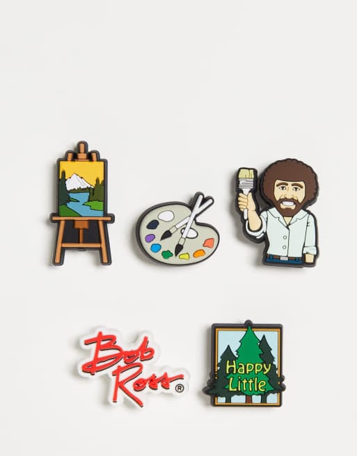 Crocs - Bob Ross Jibbitz - Set van 5, 3 van 4