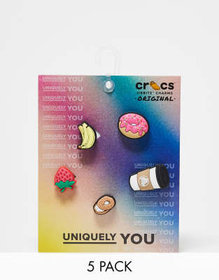 Crocs Crocs Breakfast 5 pack Jibbitz-Multi