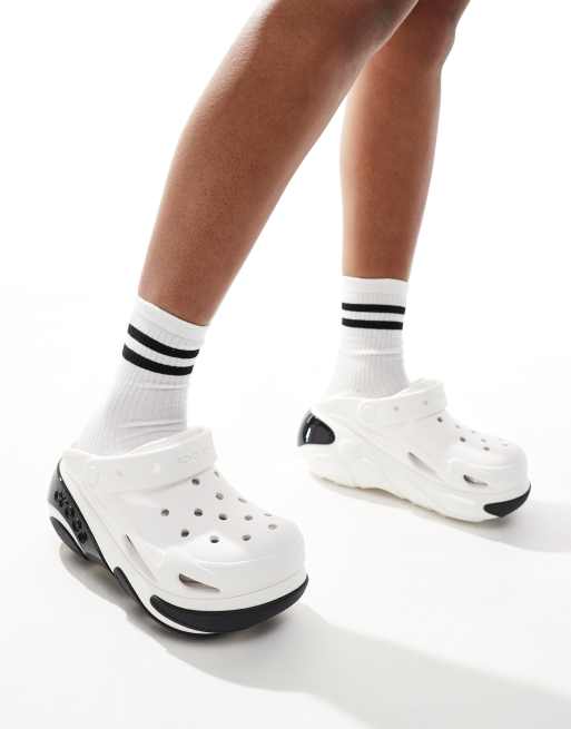 Crocs - Bubble Crush - Zoccoli unisex bianchi, 2 di 4