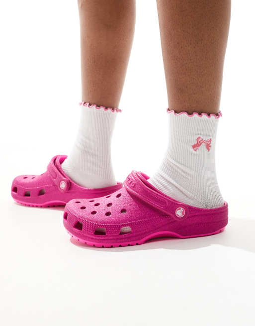 Glitter crocs wedding online