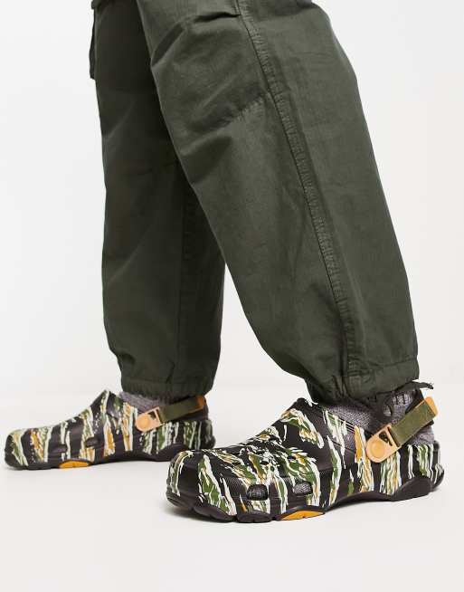 Crocs classic all terrain clogs in camo ASOS