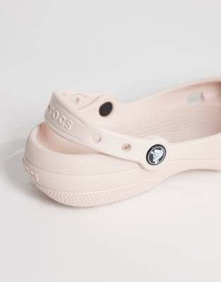 Crocs Classic Ballet Clogs In Pink