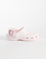 Crocs Classic Buckle Clog in light pink