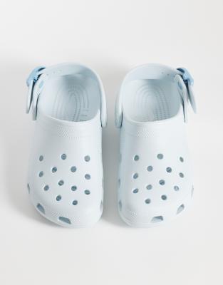 Crocs Classic Buckle Clogs In Blue