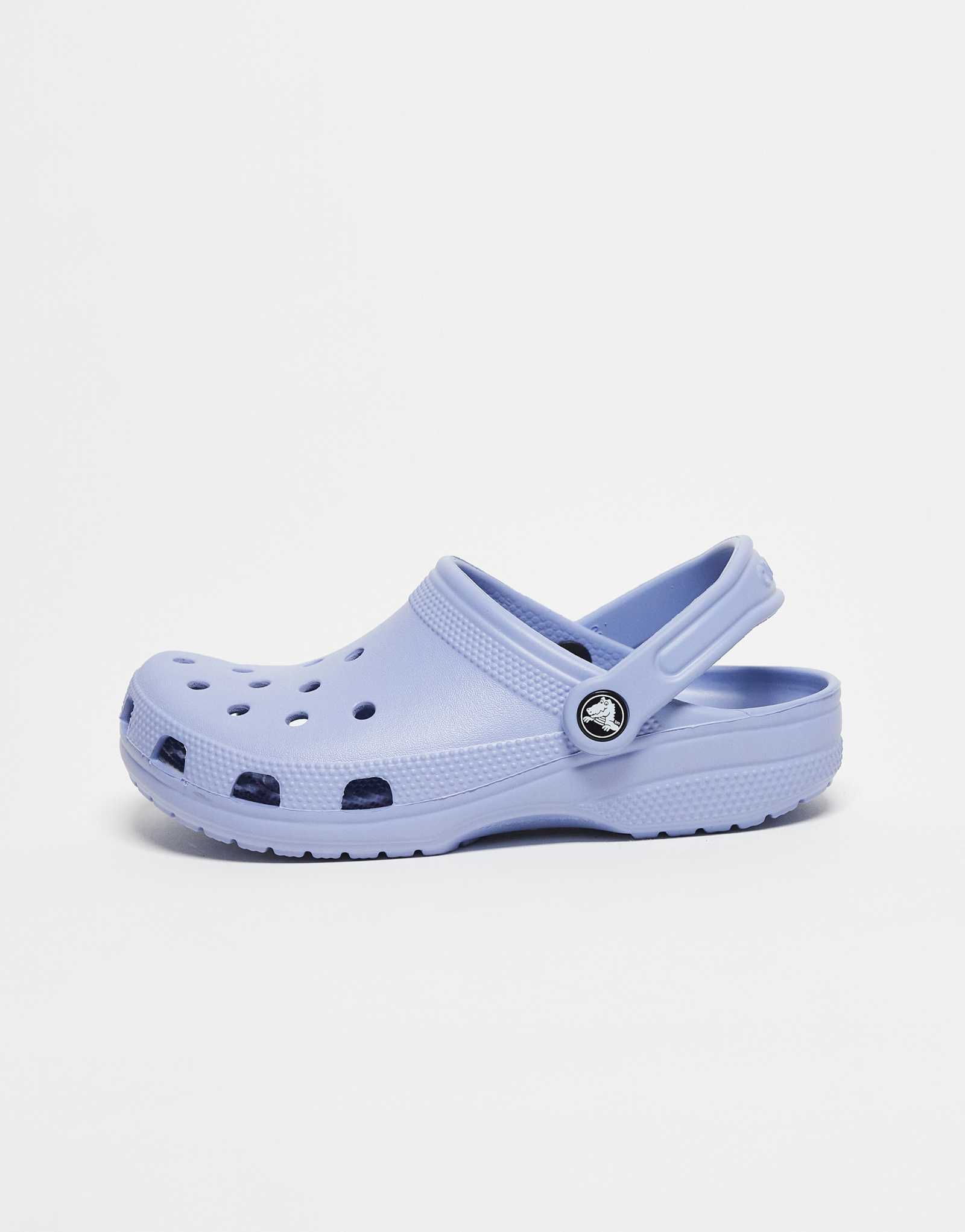 Классические сабо Crocs в голубой дымке