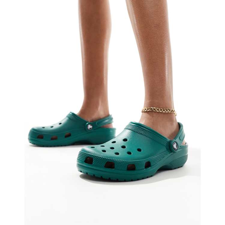 ◆CROCS◆ Classic Clog Emerald 10001302 Crocs Classic Moss Men's Clog | 10001-308