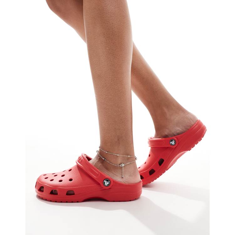 Crocs red clogs online