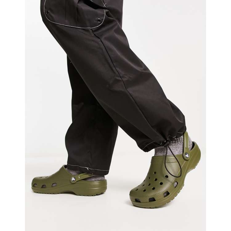 Crocs green sale clogs