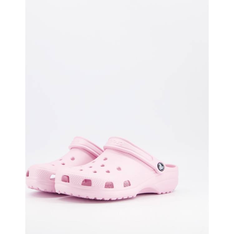 Womens crocs light discount pink