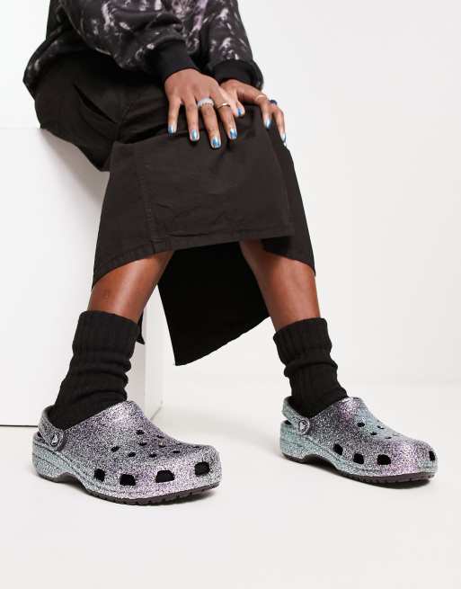 Crocs store with sparkles