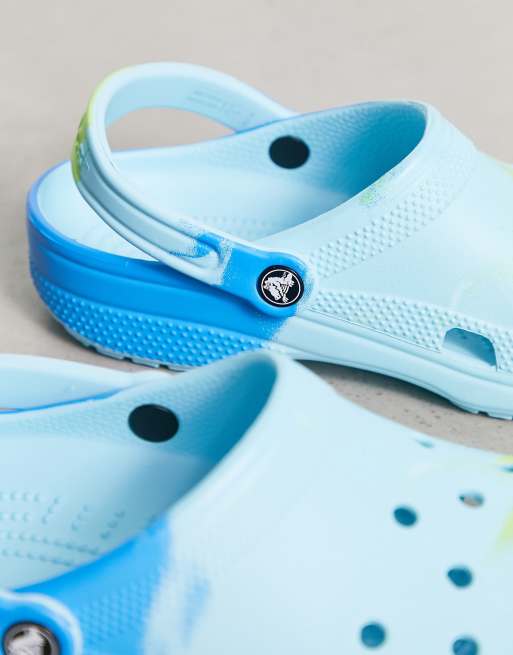 Blue deals ombre crocs