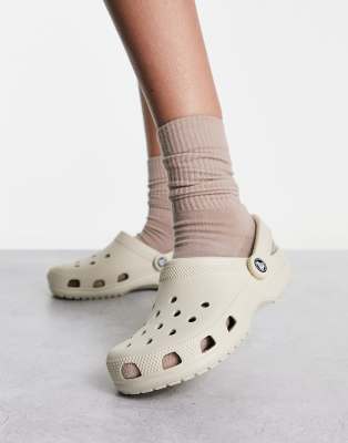 Crocs classic clogs in bone