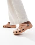 [Crocs] Crocs Classic clogs in cork brown 38-39 Brown