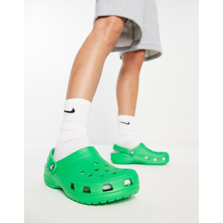 Green best sale crocs mens