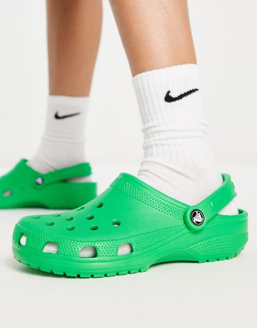 Grass crocs hot sale