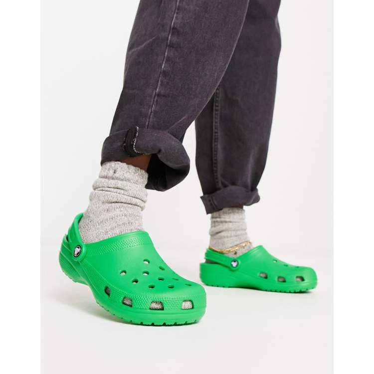 Grass store green crocs