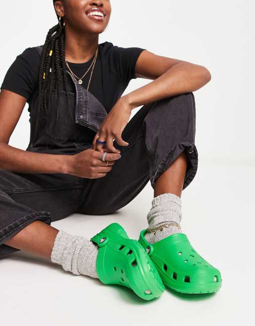 Crocs+Classic+Clog+Comfortable+Slip+on+Casual+Water+Shoe+Grass+