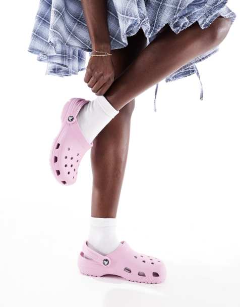 Crocs Classic clogs in hydrangea - view 1