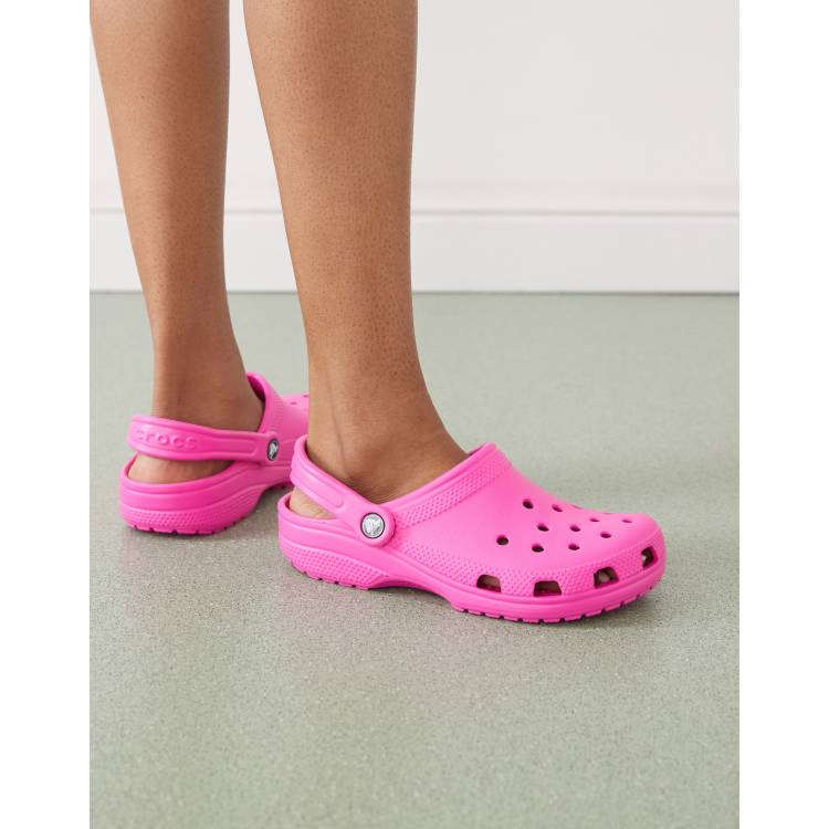 Crocs on sale in pink