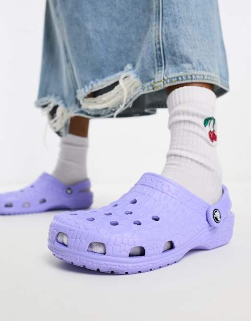 Lilac croc online